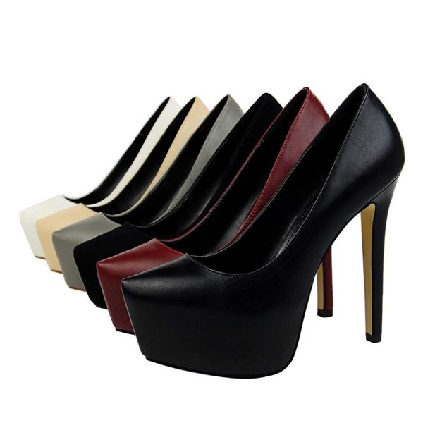 big size platform thick pumps wedding party women fetish shoes concise high heel stripper wedges for 2891 dress, Black
big size platform thick pumps wedding party women fetish shoes concise high heel stripper wedges for 2891 dress, Black