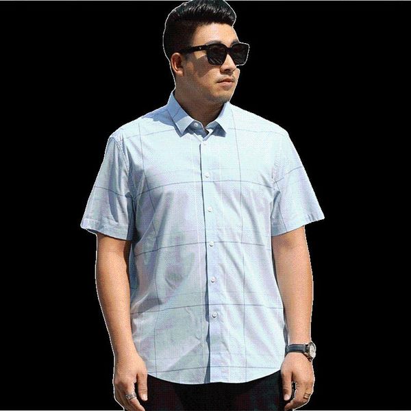 bamboo fiber lightweight thin short sleeve shirt 2021 summer large size brand men's loose blue casual shirts, White;black
bamboo fiber lightweight thin short sleeve shirt 2021 summer large size brand men's loose blue casual shirts, White;black
