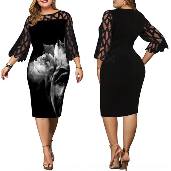 2knx 2020 autumn printing lace stitching 7 4 sleeve digital lace digital dress large women's plus size dresses wear
2knx 2020 autumn printing lace stitching 7 4 sleeve digital lace digital dress large women's plus size dresses wear