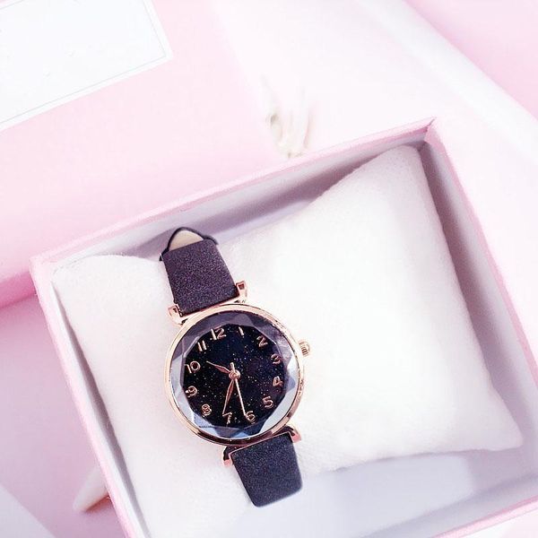 wristwatches 1 pcs women lady student wrist quartz watch starry sky round dial adjustable strap ser88, Slivery;brown
wristwatches 1 pcs women lady student wrist quartz watch starry sky round dial adjustable strap ser88, Slivery;brown