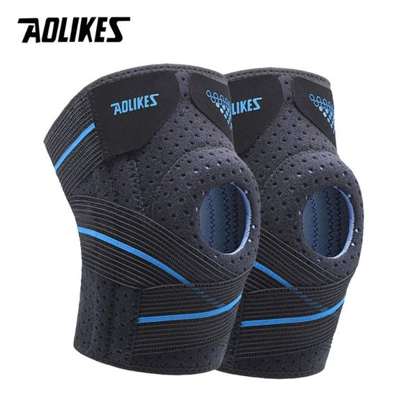 elbow & knee pads aolikes 1 pair basketball with support silicon padded elastic non-slip patella brace kneepad for fitness protector, Black;gray
elbow & knee pads aolikes 1 pair basketball with support silicon padded elastic non-slip patella brace kneepad for fitness protector, Black;gray