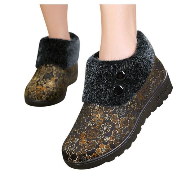 boots sagace shoes women winter snow round toe slip-on zapatos de mujer ladies flower decoration cotton ankle for, Black
boots sagace shoes women winter snow round toe slip-on zapatos de mujer ladies flower decoration cotton ankle for, Black