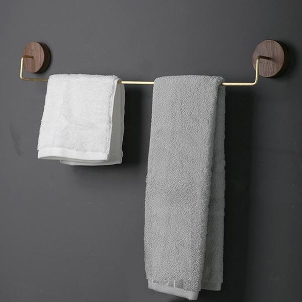 bathroom simplicity towel rack shower room nordic style single s combination of copper and wood pylons no punching racks
bathroom simplicity towel rack shower room nordic style single s combination of copper and wood pylons no punching racks
