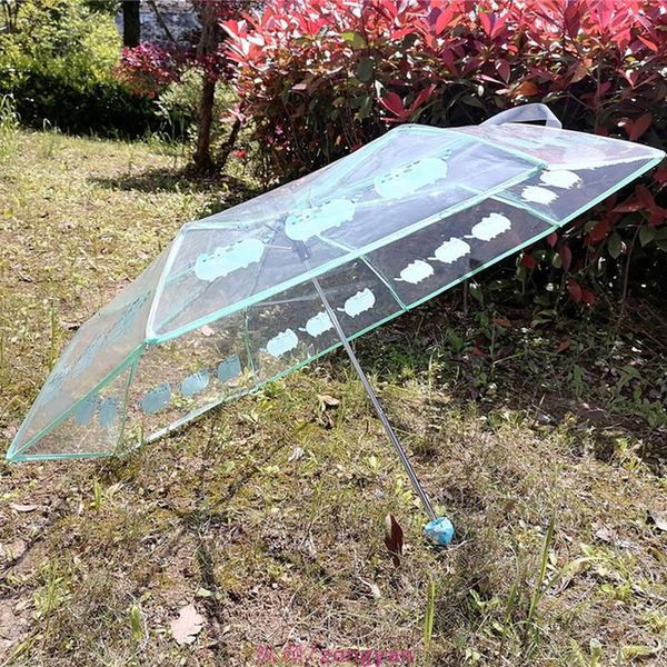 umbrellas windproof, rainproof and uv-proof umbrella transparent mushroom cherry blossom printing three-fold
umbrellas windproof, rainproof and uv-proof umbrella transparent mushroom cherry blossom printing three-fold