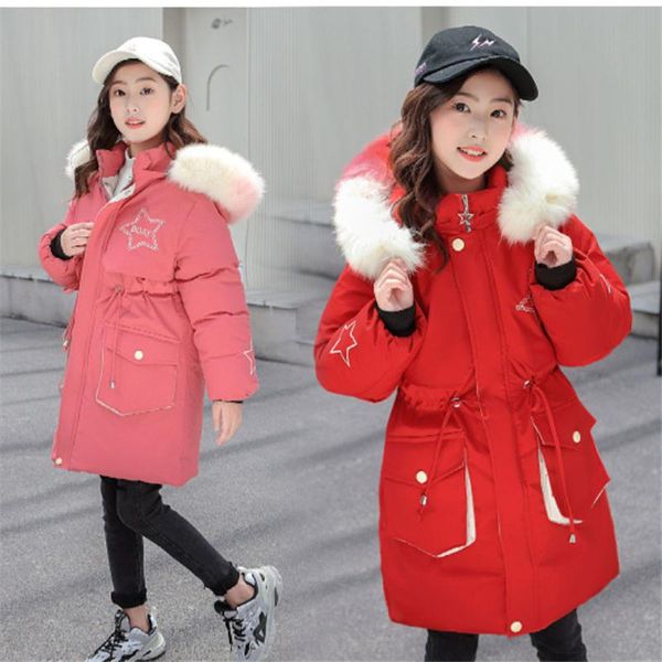 down coat winter girls jacket for kids hooded warm outerwear clothes children 8 10 11 12 14 year, Blue;gray
down coat winter girls jacket for kids hooded warm outerwear clothes children 8 10 11 12 14 year, Blue;gray