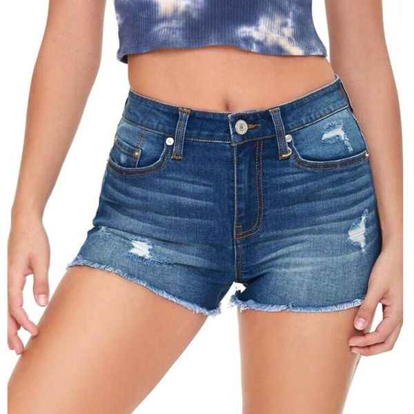 women's shorts voguen women casual denim tassel straight mid-waist for summer jeans, White;black
women's shorts voguen women casual denim tassel straight mid-waist for summer jeans, White;black