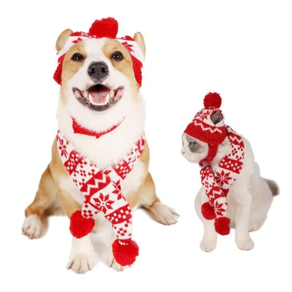 cat costumes winter dog striped knitted hat and scarf set warm collar puppy teddy christmas costume santa accessories pet supplies
cat costumes winter dog striped knitted hat and scarf set warm collar puppy teddy christmas costume santa accessories pet supplies