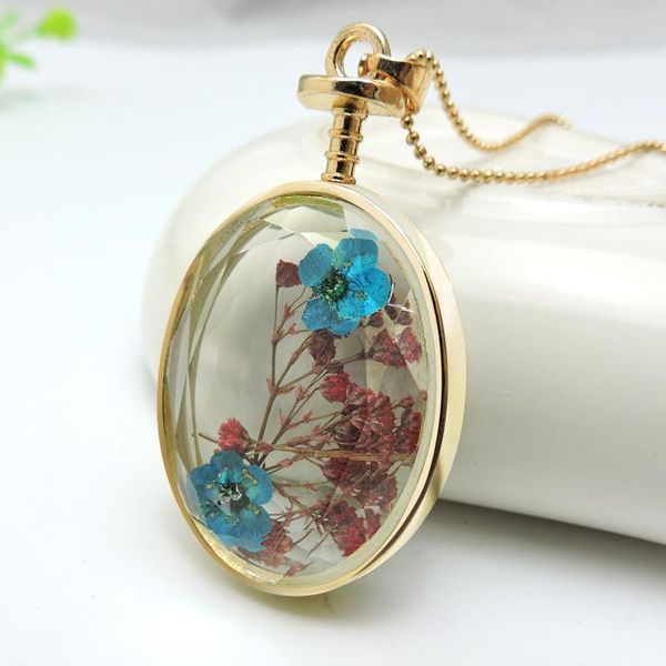 pendant necklaces houbian dry flowers crystal necklace natural orange flower glass thinksgiving gifts, Silver
pendant necklaces houbian dry flowers crystal necklace natural orange flower glass thinksgiving gifts, Silver