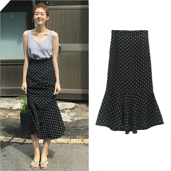 skirts 2021 autumn skirt long fishtail women black polka dot korean design high waist elegant office ladies
skirts 2021 autumn skirt long fishtail women black polka dot korean design high waist elegant office ladies