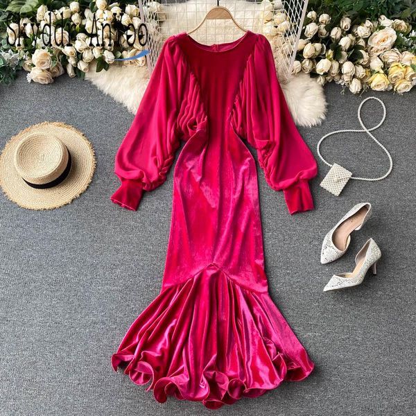 autumn winter velvet party evening women dresses for year 2021vestidos de fiesta puff long sleeve chic bodycon mermaid robe casual, Black;gray
autumn winter velvet party evening women dresses for year 2021vestidos de fiesta puff long sleeve chic bodycon mermaid robe casual, Black;gray