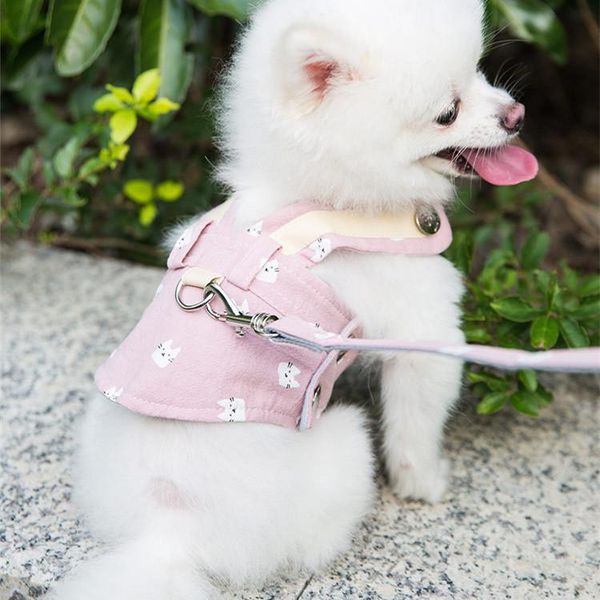 cat collars & leads dog harness leash set cute breathable mesh pet vest classic walking rope for small kitten puppy chest strap
cat collars & leads dog harness leash set cute breathable mesh pet vest classic walking rope for small kitten puppy chest strap