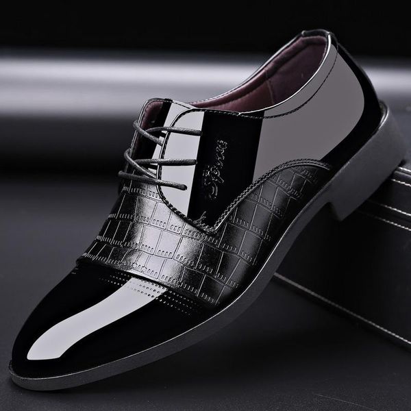 brand men's leather formal shoes lace up dress oxfords fashion retro elegant work footwear men, Black
brand men's leather formal shoes lace up dress oxfords fashion retro elegant work footwear men, Black