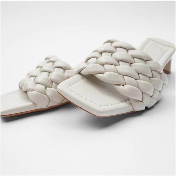 slippers meriahzheng fashion braided word belt sandals women 2021 summer open-toed high heels mid-heel square lj, Black
slippers meriahzheng fashion braided word belt sandals women 2021 summer open-toed high heels mid-heel square lj, Black