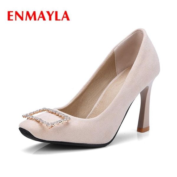 dress shoes enmayla fashion women square toe shallow thin heel pumps lady elegant party zyl406, Black
dress shoes enmayla fashion women square toe shallow thin heel pumps lady elegant party zyl406, Black