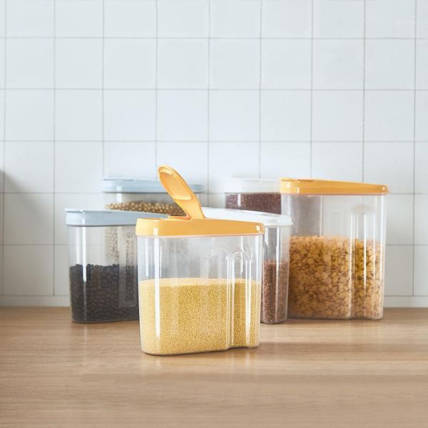 storage bottles & jars clear container set food sealed dried fruit grains tank box with pour lids kitchen cereal
storage bottles & jars clear container set food sealed dried fruit grains tank box with pour lids kitchen cereal