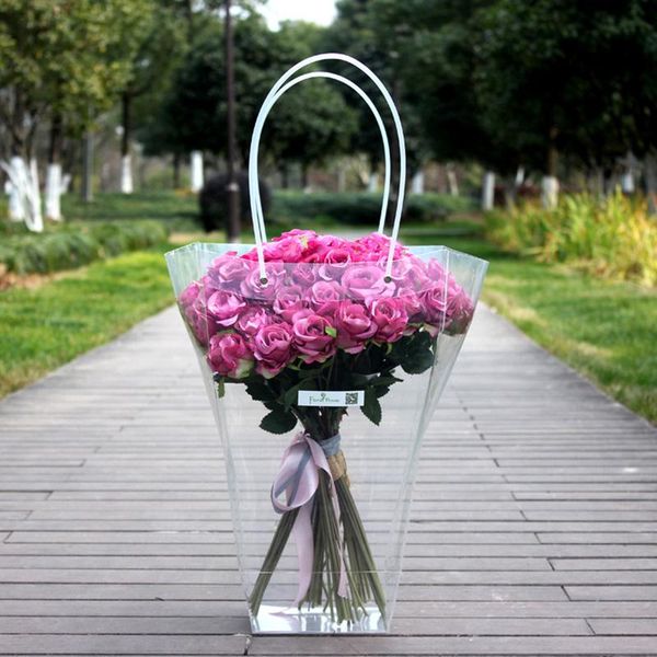 transparent waterproof flower bag plastic bouquet t shape portable gift bags packaging florist decoration wrap
transparent waterproof flower bag plastic bouquet t shape portable gift bags packaging florist decoration wrap