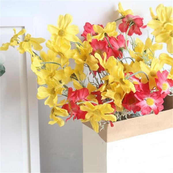 artificial silk 10 head cosmos gesang flower diy living room floor display fake wedding scene decoration christmas gift decorative flowers &
artificial silk 10 head cosmos gesang flower diy living room floor display fake wedding scene decoration christmas gift decorative flowers &
