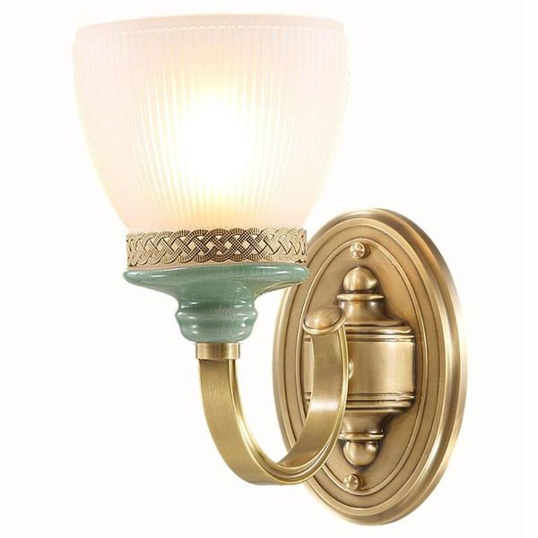 american loft copper living room wall lamp vintage frosted white glass shade ceramic bedroom bedsides sconces lamps
american loft copper living room wall lamp vintage frosted white glass shade ceramic bedroom bedsides sconces lamps