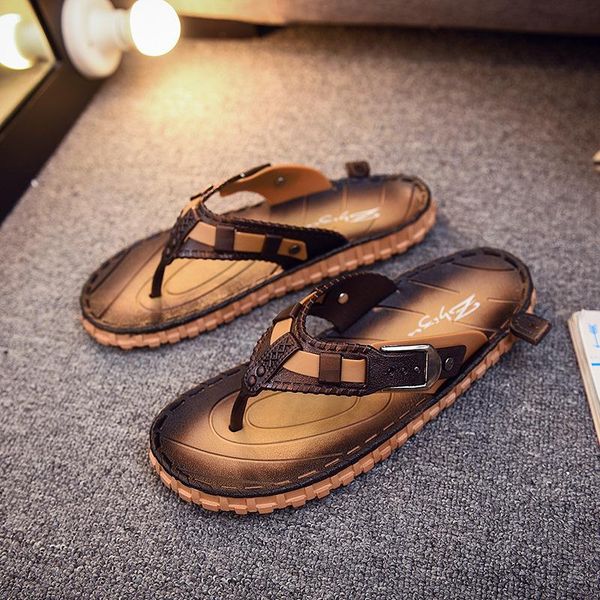 slippers thick soled fashion leisure concise flip flops for men beach narrow band outside mixed colors rubber summer shoes, Black
slippers thick soled fashion leisure concise flip flops for men beach narrow band outside mixed colors rubber summer shoes, Black