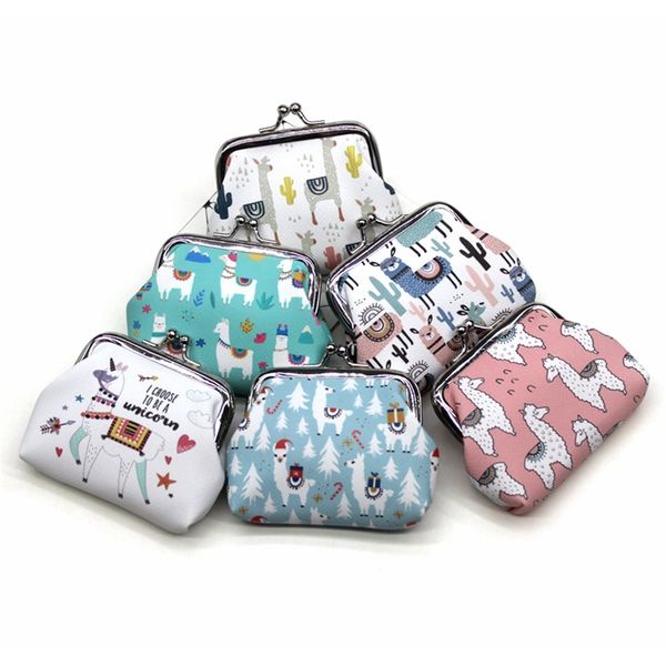 sweet girls mini alpaca printed coin purses children kawaii cartoon change holder women portable small cute storage wallets bag 1846 y2, White
sweet girls mini alpaca printed coin purses children kawaii cartoon change holder women portable small cute storage wallets bag 1846 y2, White