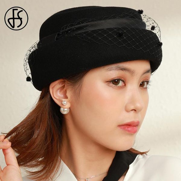 berets fs korean basin beret wool felt fedora hats for women winter warm cloche hat fedoras bowler cap with veil ribbon, Blue;gray
berets fs korean basin beret wool felt fedora hats for women winter warm cloche hat fedoras bowler cap with veil ribbon, Blue;gray