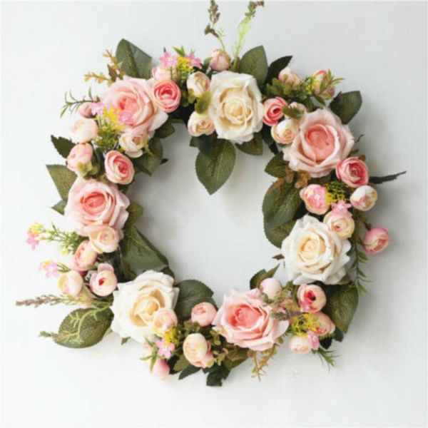 artificial rose flower wreath valentines day mother's door hanging peony garland wedding party home decoraion decorative flowers & wrea
artificial rose flower wreath valentines day mother's door hanging peony garland wedding party home decoraion decorative flowers & wrea