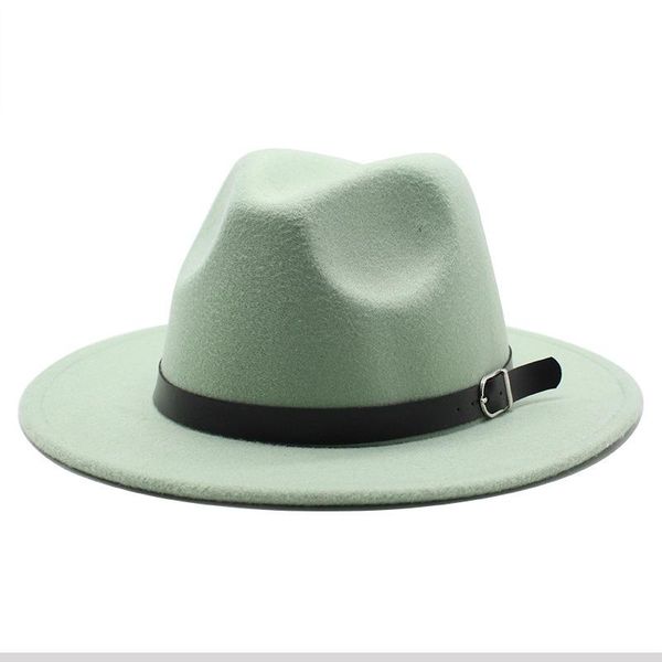 wide brim hats men green wool felt jazz fedora with thin belt buckle women panama trilby capl xl, Blue;gray
wide brim hats men green wool felt jazz fedora with thin belt buckle women panama trilby capl xl, Blue;gray