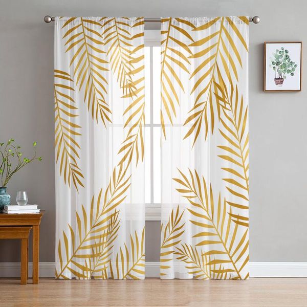 curtain & drapes tropical leaves golden palm tulle curtains for living room bedroom modern kitchen sheer voile
curtain & drapes tropical leaves golden palm tulle curtains for living room bedroom modern kitchen sheer voile