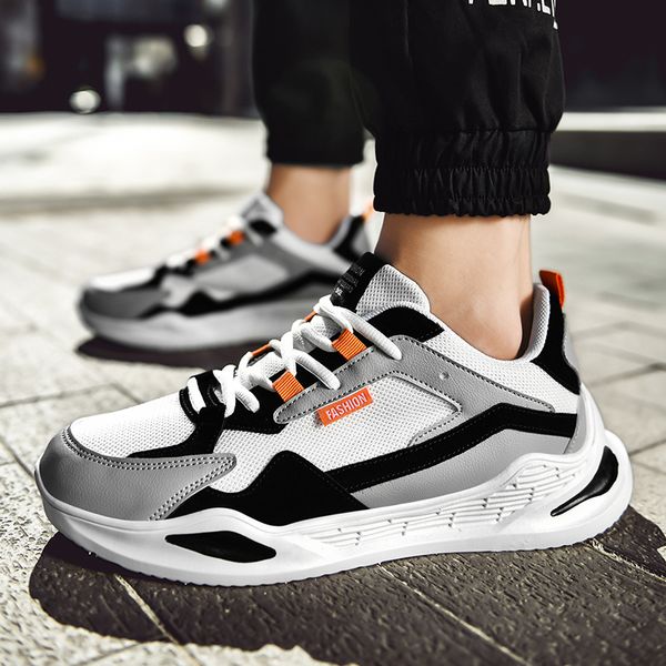 All-match mens mesh multicolor casual shoes thick-soled wear-resistant sports shoes non-slip breathable outdoor hiking shoes, Black
All-match mens mesh multicolor casual shoes thick-soled wear-resistant sports shoes non-slip breathable outdoor hiking shoes, Black