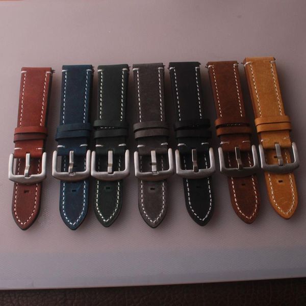 watch bands 18mm 20mm 22mm 24mm light brown vintage strap leather watchband 7colors stainless steel buckle clasp accessories, Black;brown
watch bands 18mm 20mm 22mm 24mm light brown vintage strap leather watchband 7colors stainless steel buckle clasp accessories, Black;brown