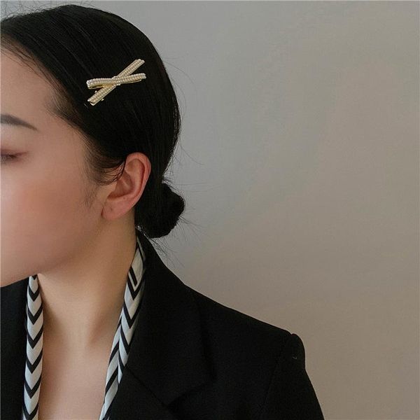 hair clips & barrettes x-shaped side clip sweet temperament pearl one word girl korean exquisite accessories ins wind hairpin, Golden;silver
hair clips & barrettes x-shaped side clip sweet temperament pearl one word girl korean exquisite accessories ins wind hairpin, Golden;silver