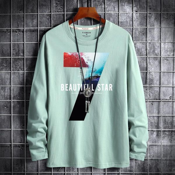 men's t-shirts plus size long-sleeve print cotton tees o-neck thin tshirts 4xl 5xl 6xl autumn and winter, White;black
men's t-shirts plus size long-sleeve print cotton tees o-neck thin tshirts 4xl 5xl 6xl autumn and winter, White;black