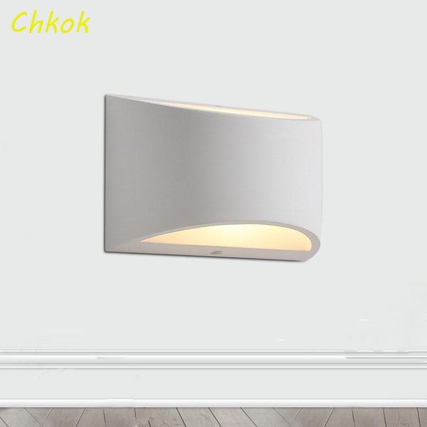 creative anti-breakage plaster led wall lamp, bedroom simple el room bedside lamp
creative anti-breakage plaster led wall lamp, bedroom simple el room bedside lamp