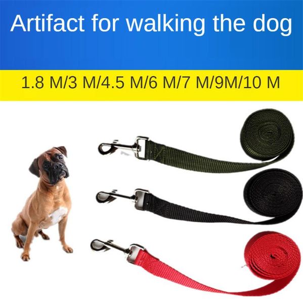 1.8-10m nylon dog training leashes pet supplies walking harness collar leader rope for dogs cat available in blue black & red collars
1.8-10m nylon dog training leashes pet supplies walking harness collar leader rope for dogs cat available in blue black & red collars