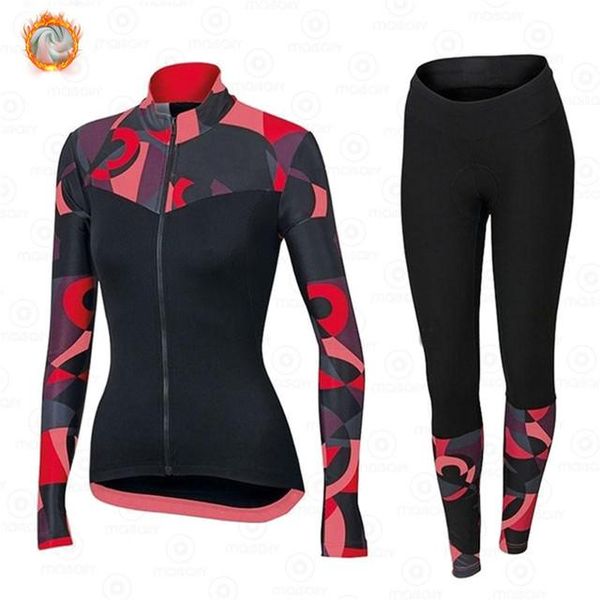 racing sets cycling clothing winter women long sleeve jersey set lady thermal fleece road bike jacket female sportswear warm training suit, Black;blue
racing sets cycling clothing winter women long sleeve jersey set lady thermal fleece road bike jacket female sportswear warm training suit, Black;blue