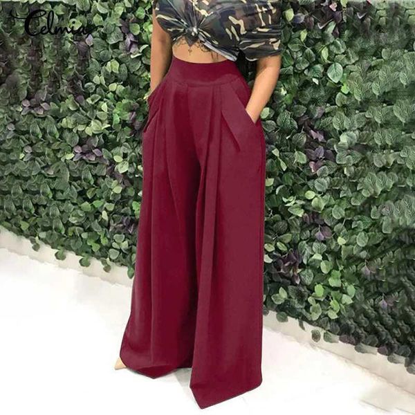 autumn plus size loose women capris wide leg trousers casual elastic waist long vintage pleated pantalon femme 7, Black;white
autumn plus size loose women capris wide leg trousers casual elastic waist long vintage pleated pantalon femme 7, Black;white