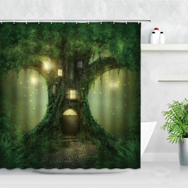 shower curtains magic tree house fairy tale dream forest lighting green plant print waterproof bathroom decor hooks curtain sets
shower curtains magic tree house fairy tale dream forest lighting green plant print waterproof bathroom decor hooks curtain sets