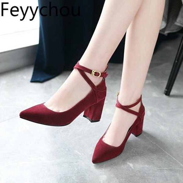 women's pumps shoes high heel flock buckle pointed toe 2021 spring autumn fashion casual wedding party black green red dress
women's pumps shoes high heel flock buckle pointed toe 2021 spring autumn fashion casual wedding party black green red dress