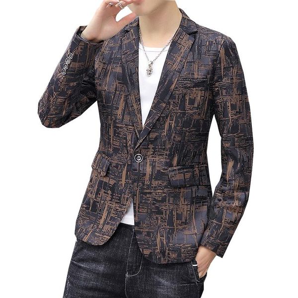 arrivals printed men blazers vintage casual streetwear one-button slim fit wedding suits jacket homme terno marriage blazer men's, White;black
arrivals printed men blazers vintage casual streetwear one-button slim fit wedding suits jacket homme terno marriage blazer men's, White;black