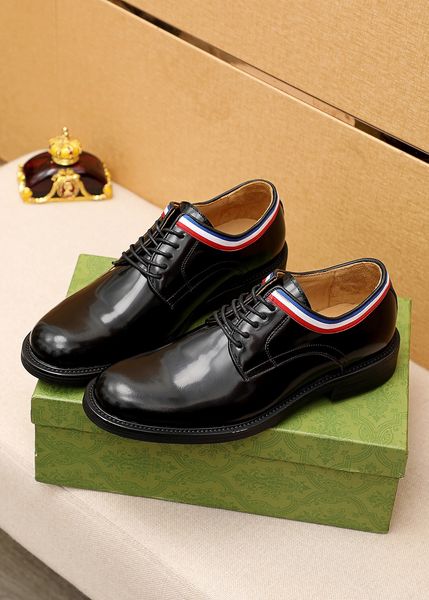 men dress shoes gentlemen trend party genuine leather wedding flat shoes male brand designer business formal oxfords size 38-45, Black
men dress shoes gentlemen trend party genuine leather wedding flat shoes male brand designer business formal oxfords size 38-45, Black
