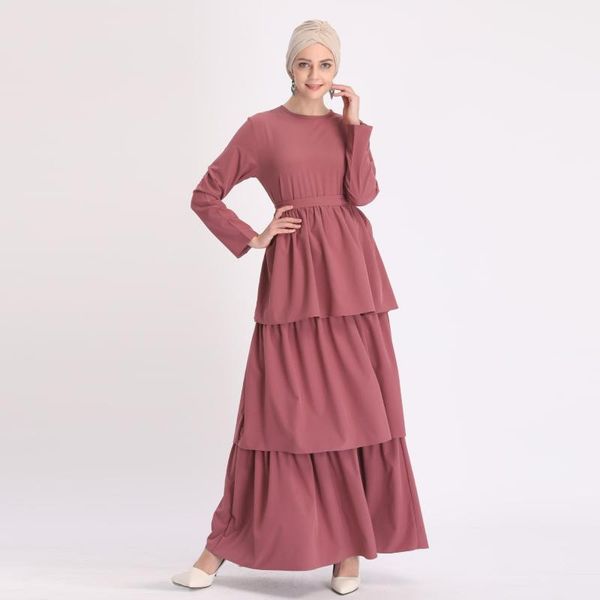 ethnic clothing elegant muslim women dress gown vestidos long sleeve o-neck solid cake dubai arabic ramadan robe islamic djellaba femme, Red
ethnic clothing elegant muslim women dress gown vestidos long sleeve o-neck solid cake dubai arabic ramadan robe islamic djellaba femme, Red