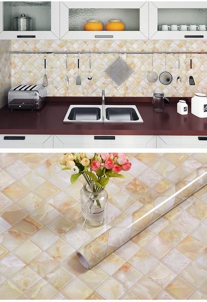 wall stickers toilet sticker waterproof tile imitation marble kitchen oil-proof self-adhesive bathroom wallpaper m
wall stickers toilet sticker waterproof tile imitation marble kitchen oil-proof self-adhesive bathroom wallpaper m