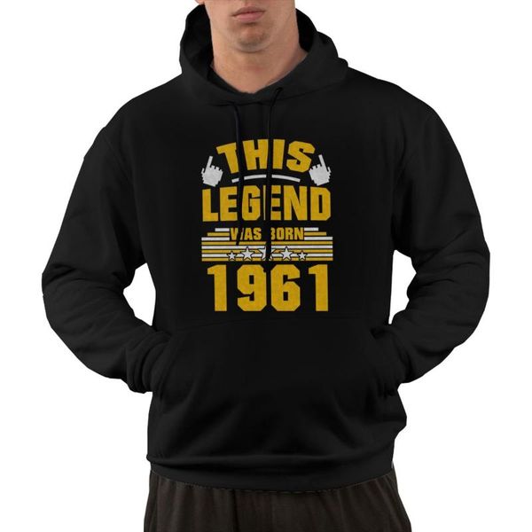 men's hoodies & sweatshirts legends in 1961 printed oversized men ropa polyester goth tee streetwear, Black
men's hoodies & sweatshirts legends in 1961 printed oversized men ropa polyester goth tee streetwear, Black