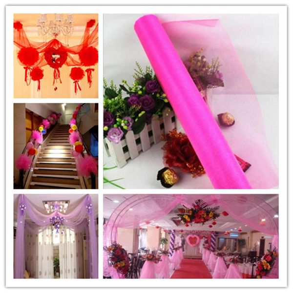 5pcs tulle roll fabric organza floral wrapping wedding party decoration spool diy crafts 48cm * 5m 7zsh800 decorative flowers & wreaths
5pcs tulle roll fabric organza floral wrapping wedding party decoration spool diy crafts 48cm * 5m 7zsh800 decorative flowers & wreaths