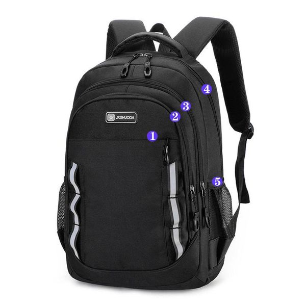 backpack men women nylon patchwork school bags for teenage large capacity multi-layer space reflective bagpack
backpack men women nylon patchwork school bags for teenage large capacity multi-layer space reflective bagpack