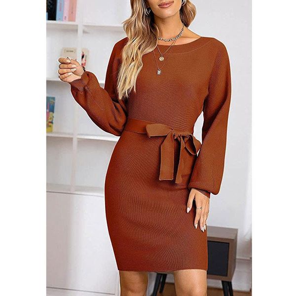 casual dresses woman dress fall slim elegant bandage long sleeve knitting lady clothing off shoulder midi winter women's, Black;gray
casual dresses woman dress fall slim elegant bandage long sleeve knitting lady clothing off shoulder midi winter women's, Black;gray
