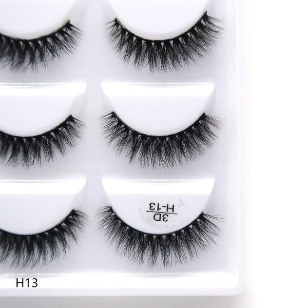 false eyelashes 5 pairs multipack 3d mink lashes handmade wispy fluffy long makeup tools h13 g806
false eyelashes 5 pairs multipack 3d mink lashes handmade wispy fluffy long makeup tools h13 g806