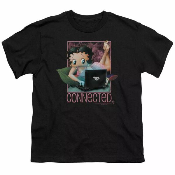 Betty Boop Connected Kids Youth T Shirt Licensed Classic Cartoon Tee Black, White;black
Betty Boop Connected Kids Youth T Shirt Licensed Classic Cartoon Tee Black, White;black