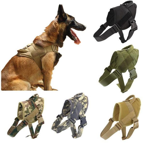 dog apparel harness walking adjustable nylon tactical vest leash for small larges dogs pet training supplies german shepherd
dog apparel harness walking adjustable nylon tactical vest leash for small larges dogs pet training supplies german shepherd