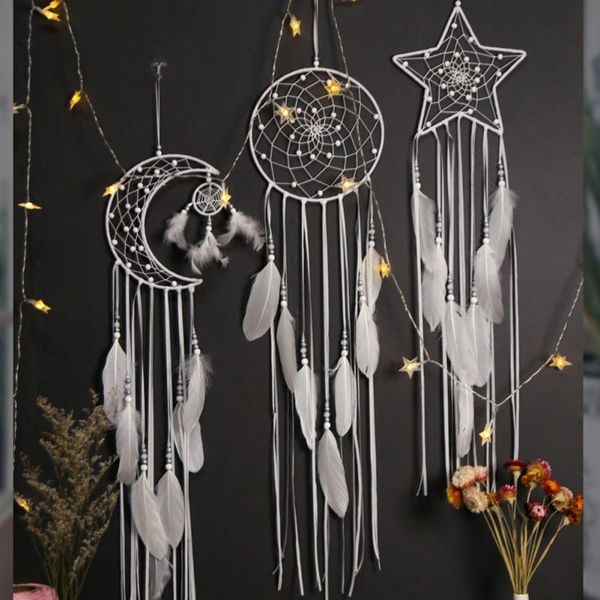 decorative objects & figurines white dream catcher home feather wind chime network original hysteps style wall hanging decoration
decorative objects & figurines white dream catcher home feather wind chime network original hysteps style wall hanging decoration